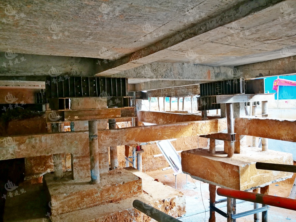 东莞别墅增加地下室加固改造工程实例